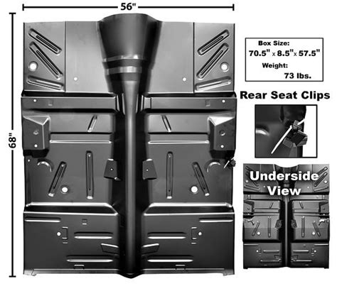 1964 falcon sheet metal floor pan|falcon floor pan replacement.